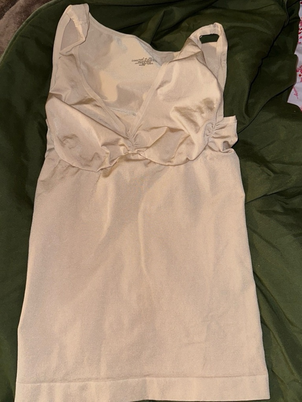 barely there Nude Shapewear Slip Top